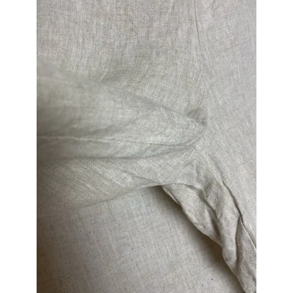 Reformation Scarlett Linen Cream Two Piece Set Size 8